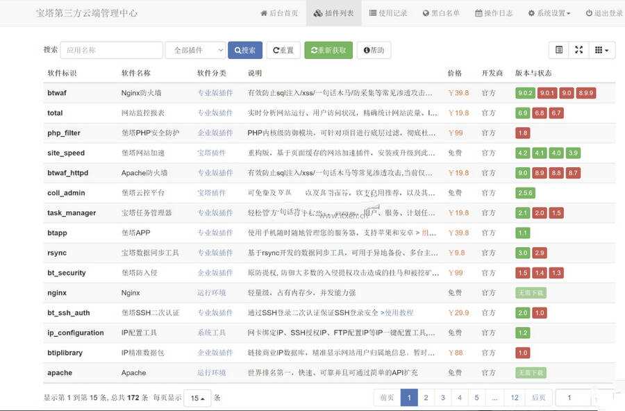 2023 宝塔面板第三方云端源码1.9版本 - 项目资源网