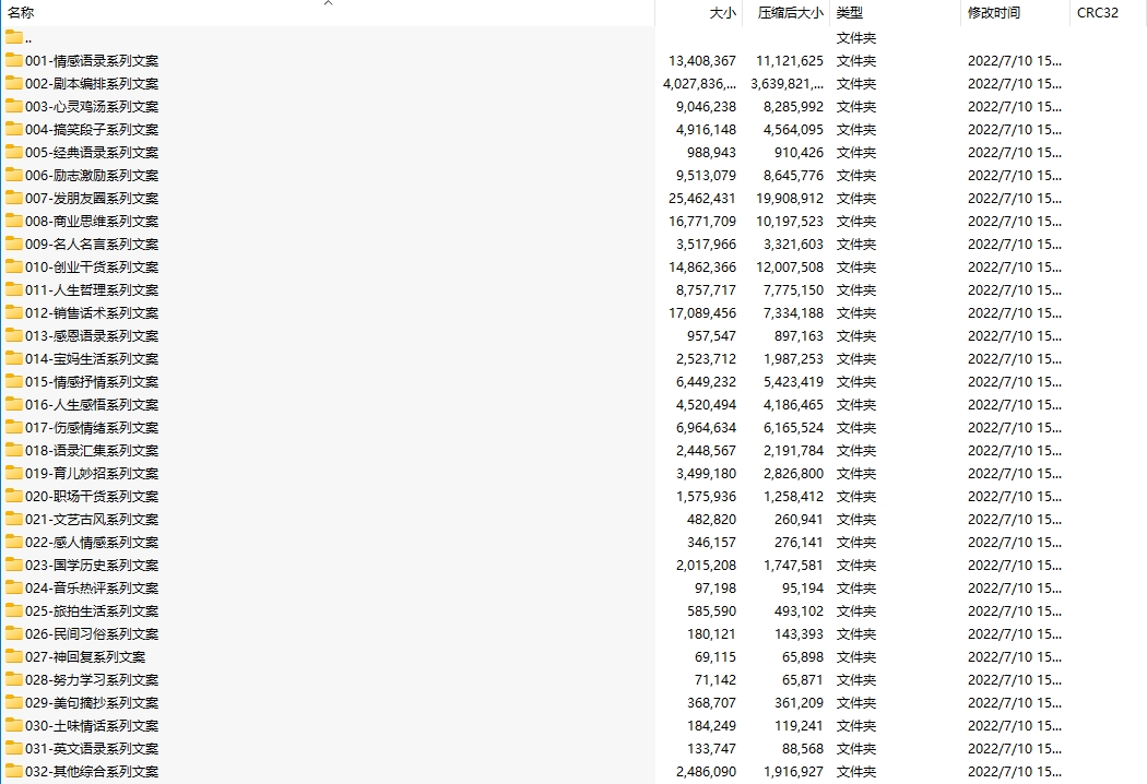 图片[1] - 320000份精品自媒体文案