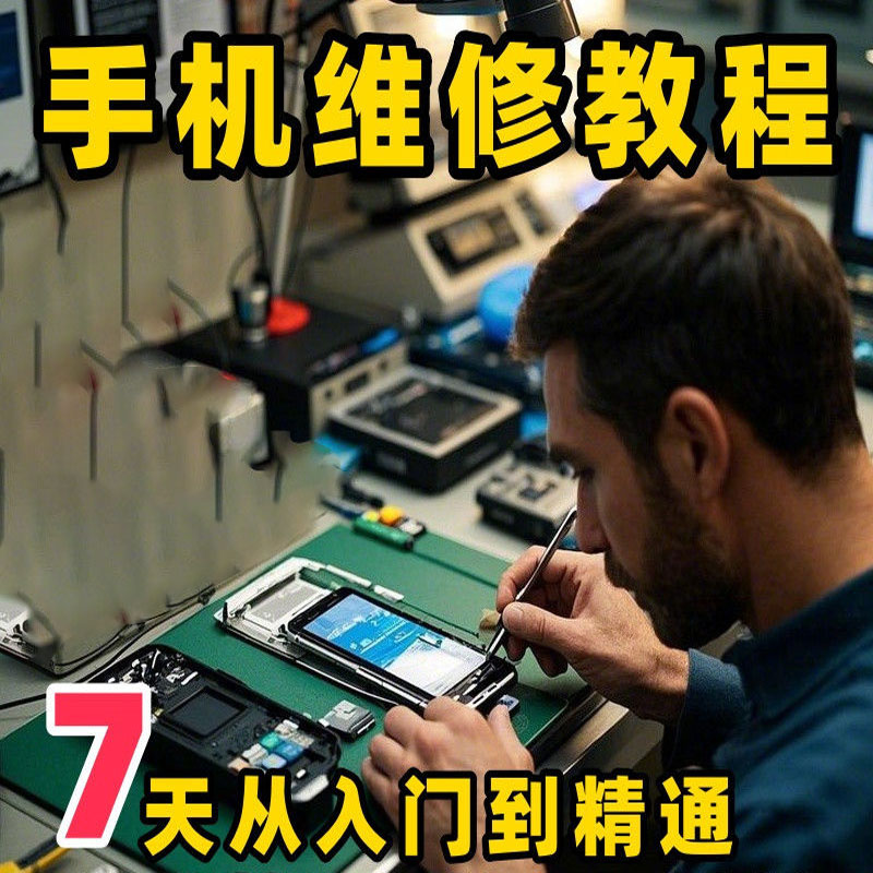 图片[1] - 【手机维修教程】2025视频教程新手自学零基础精通教学课程